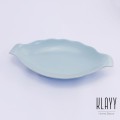 Cyan Blue Fish Plate